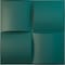 Ekena Millwork 19 5/8in. W x 19 5/8in. H Smith EnduraWall Decorative 3D Wall Panel Covers 2.67 Sq. Ft. WP20X20SMGLN - alternate 1